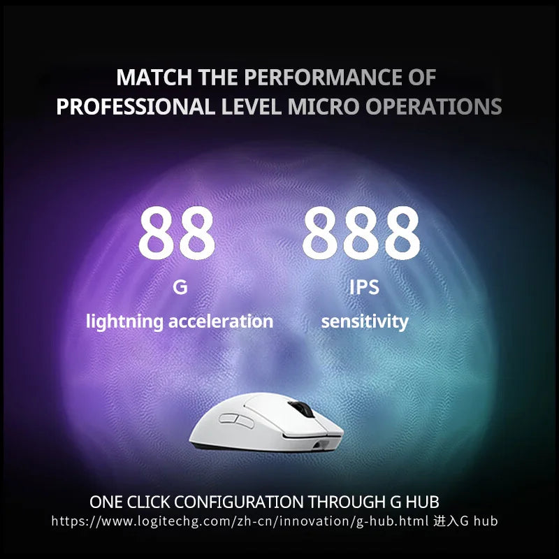 Logitech G Pro Superlight 2 SE Gaming Mouse – 44000 DPI, 60g Ultra-Light