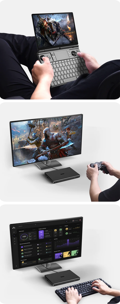 GPD WIN Max 2 2025 10.1" Gaming Laptop | AMD Ryzen 7 8840U | 32GB DDR5 | Up to 2TB NVMe | 4G LTE | Win 11