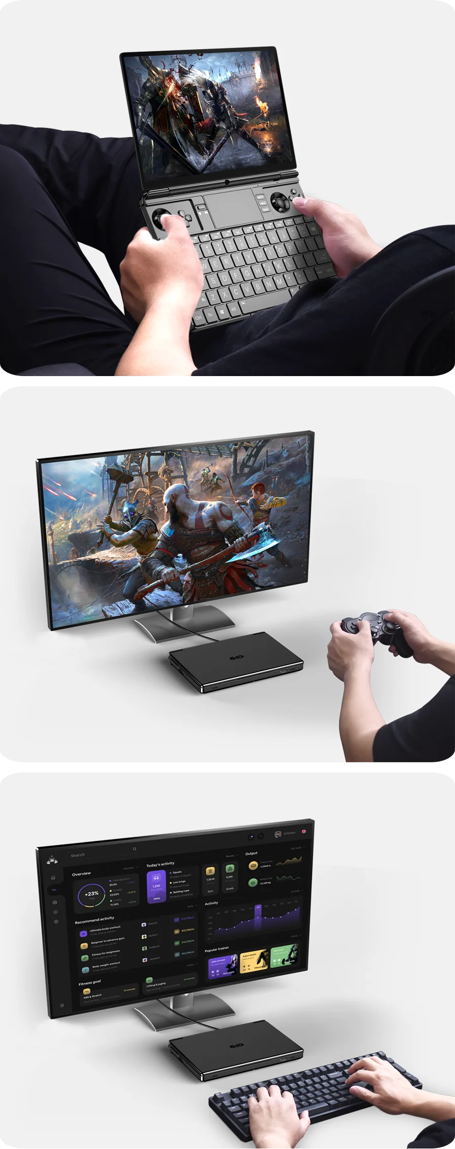 GPD WIN Max 2 10.1" Handheld Gaming Laptop | AMD AI 9 HX 370 / Ryzen 7 8840U | 32GB RAM | Win 11 | 4G Option