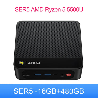 Beelink SER5 Max Mini PC – AMD Ryzen 7 6800U/7735HS, DDR5, WiFi 6, 2.5G LAN