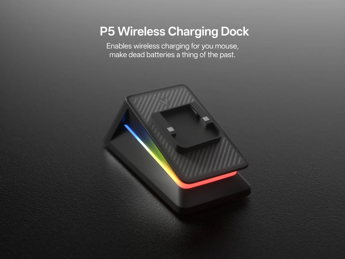 Rapoo Wireless Gaming Mouse – 8KHz Polling, 26000 DPI, 8 Buttons, Rechargeable, for Small/Medium Hands
