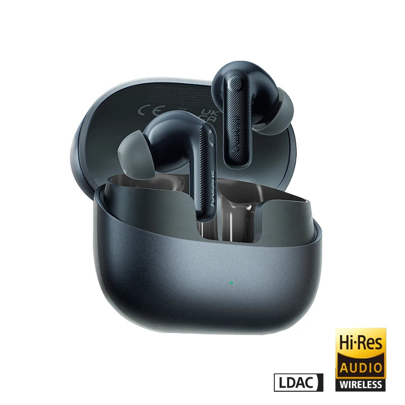 Baseus EP10 Pro ANC TWS Earbuds – 50dB, LDAC, Bluetooth 6.0, 6 Mics, Hi-Res, IP55