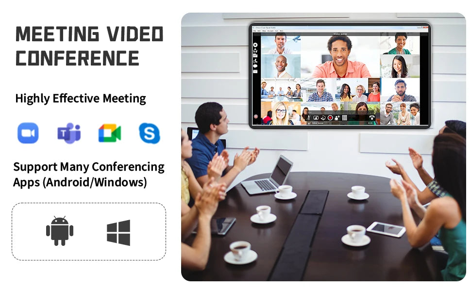 R.E.D. Shopping TouchWo Interactive Whiteboard 32-65 inch smart touch display with vibrant screen and modern design.