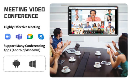 R.E.D. Shopping TouchWo Interactive Whiteboard 32-65 inch smart touch display with vibrant screen and modern design.