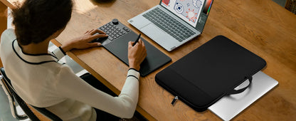 Waterproof Laptop Sleeve for Portable Monitor — 19"/22"/24", UPERFECT UMAX Compatible