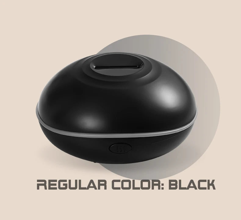 HLCOME Ultrasonic Aroma Diffuser – 200ml Wood Grain, 7 Color LED, Remote Control, Essential Oil Humidifier for Home & Bedroom