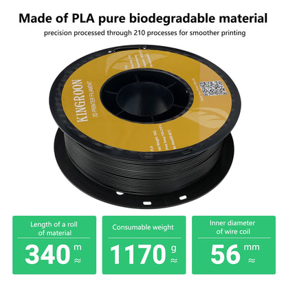 3D Printer Filament Bundle – 10KG, 1.75mm PLA / PETG, 10 Rolls, Mixed Colors & Materials, Fast Ship