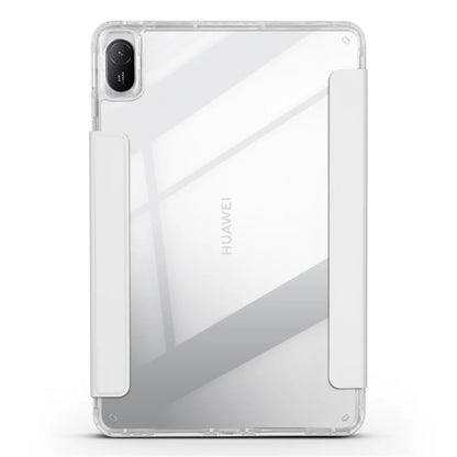 Huawei MatePad 11.5 2025 Smart Fold Case – Magnetic PU Leather + Acrylic Hard Back