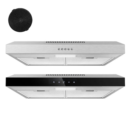 TopStrong 60cm Under-Cabinet Extractor Hood | LED | Recirculating | White or Black | EU
