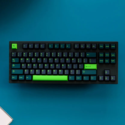 GMK Wavez 253-Key ABS Double Shot Keycaps – Cherry Profile for 61/87/96/104-Key Keyboards