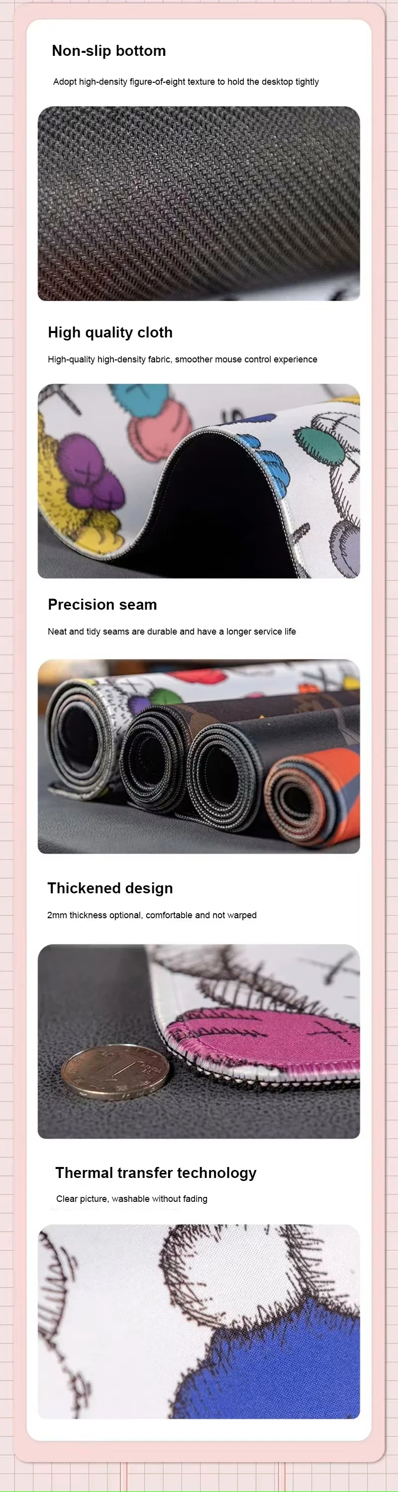 Custom Playmat & Desk Mat – HD Print, Multiple Sizes