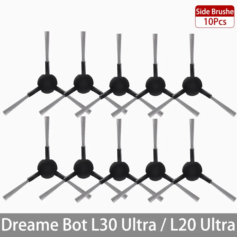 Dreame Bot L30 Ultra / L20 Ultra Replacement Parts | Main Brush, Side Brush, HEPA Filter, Mop, Dust Bag