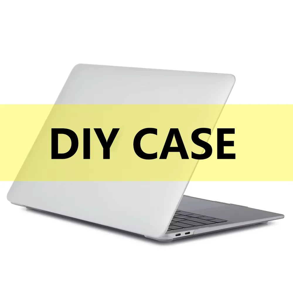 YLCDXL DIY Print MacBook Hard Shell Case – PC Cover for Air 11–15, Pro 12–16, M1–M5, Mac Neo 2026