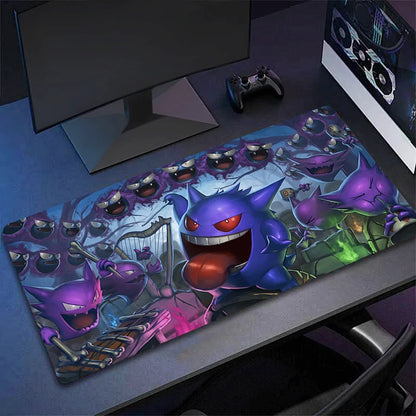 Gengar Anime XXL Gaming Mouse Pad — Large Keyboard Desk Mat for PC & Laptop