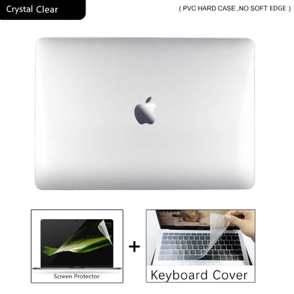 MacBook Case Air 13/15, Pro 13/14/16 | M1-M5 2024-2026 | Hard Shell Cover