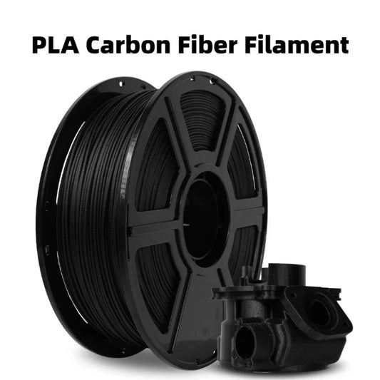 Carbon Fiber PLA Filament 1.75mm – High-Accuracy +/-0.02mm, 1KG / 250G Spool