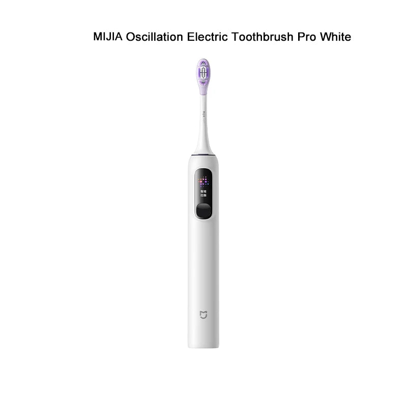 MIJIA Sonic Electric Toothbrush Pro – Smart 4 Modes, LED Screen, Travel Lock, IPX8, Long Battery Life