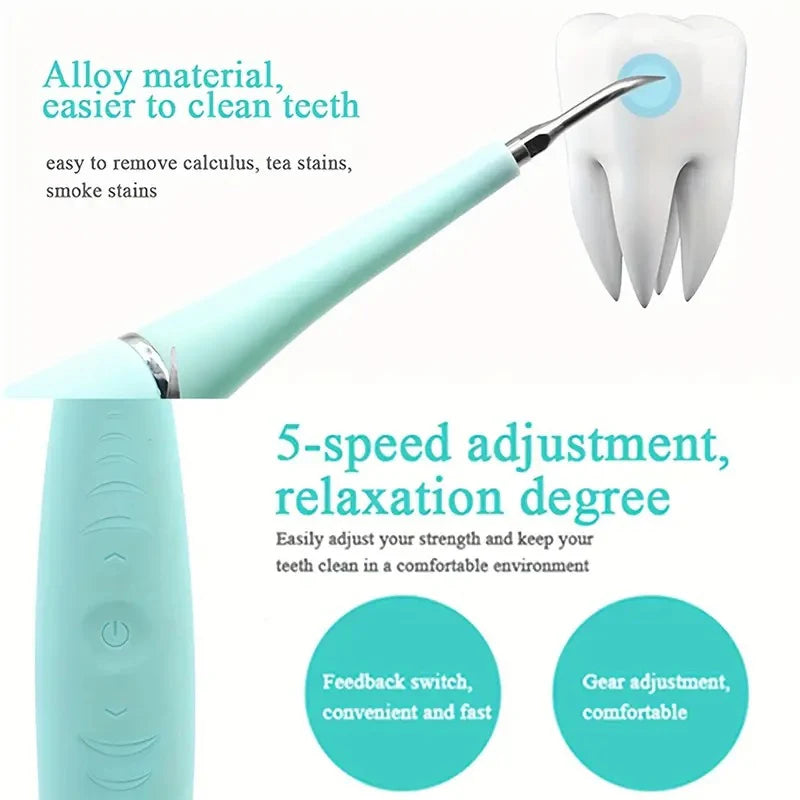 Electric Teeth Cleaner & Dental Calculus Remover – Home Oral Care Kit