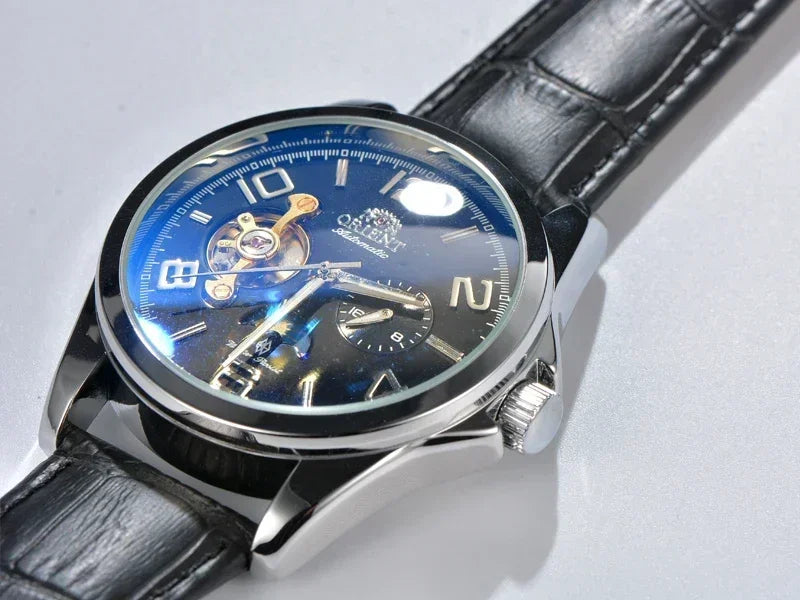 Orient Men's Automatic Mechanical Watch – Stainless Steel, Hardlex Crystal, Fashion & Casual