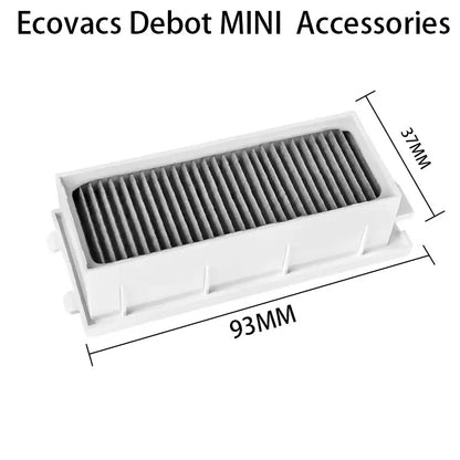 Ecovacs Deebot Mini Robot Vacuum Accessories – Main Brush, Filter, Mop, Dust Bag & More