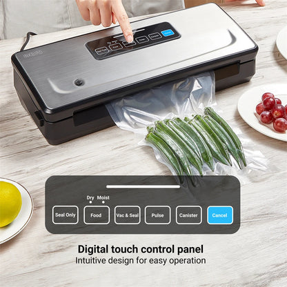 INKBIRD INK-VS02 Vacuum Sealer – Dry/Moist/Pulse/Canister Modes, EU Plug