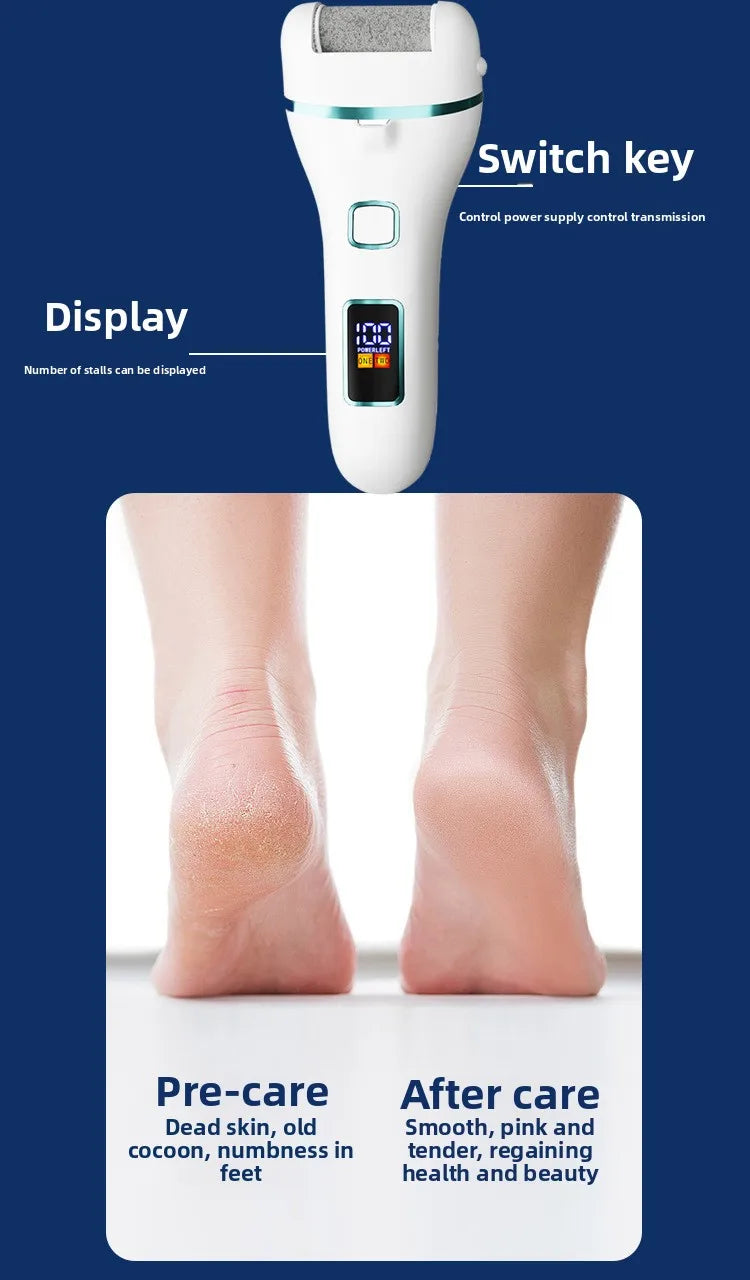 Electric Foot Callus Remover | Pedicure Machine | Rechargeable Foot Grinder