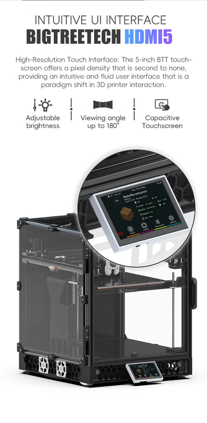 SIBOOR Voron Trident 3D Printer Kit – AWD CoreXY, CNC Metal, High Speed