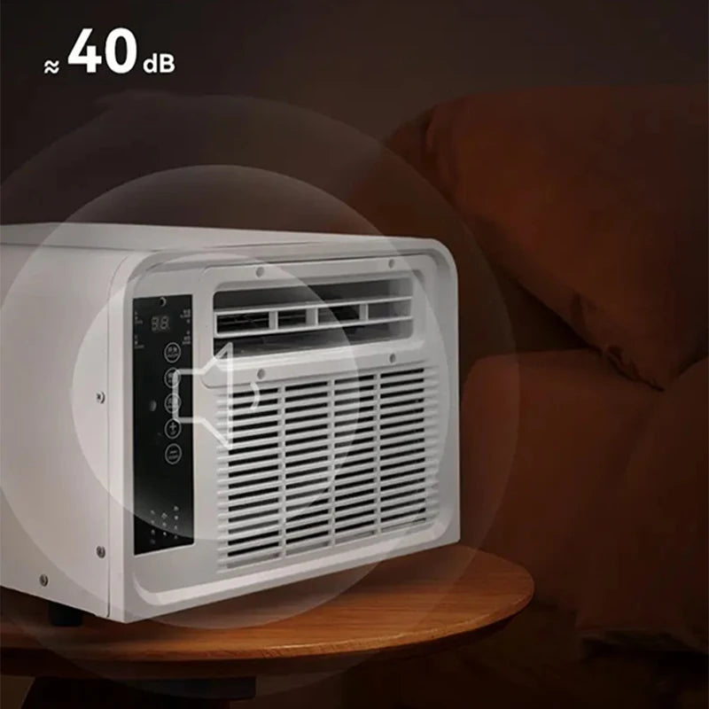 Dual-Mode Portable Air Conditioner – Cooling & Heating, Mosquito Net, 110V/220V