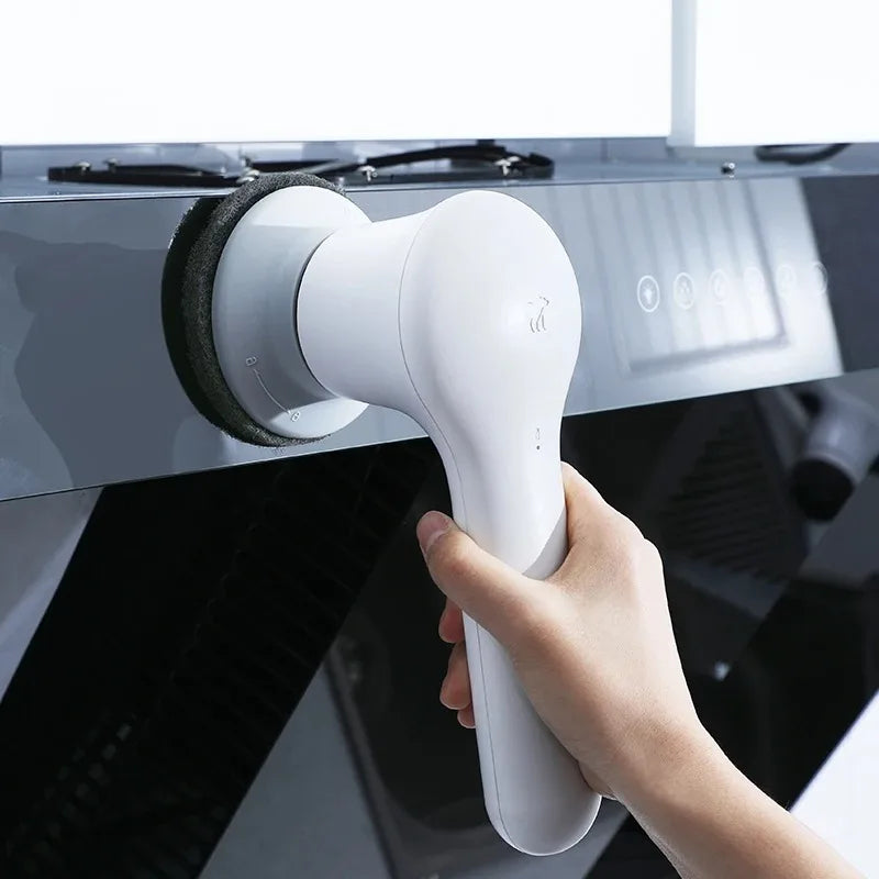 Wireless Handheld Electric Cleaning Scrubber – Rechargeable, Multi-Surface Brush Tool for Car, Home & Kitchen