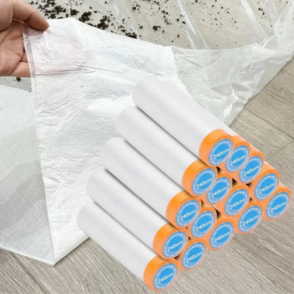 Disposable Self-Adhesive Dustproof Film – Cuttable Furniture & Room Cover