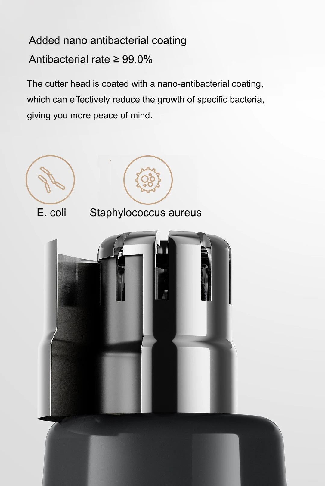 Xiaomi Mijia Electric Nose Hair Trimmer – Painless, Waterproof & Quiet