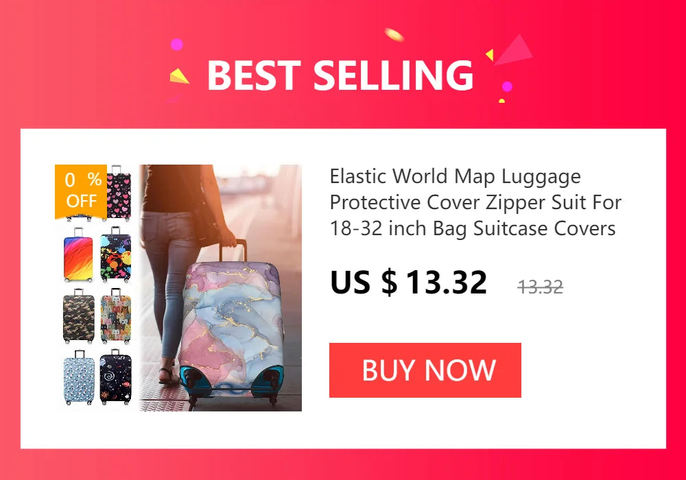 Stretch Fabric Suitcase Cover Protector 18-32 Inch