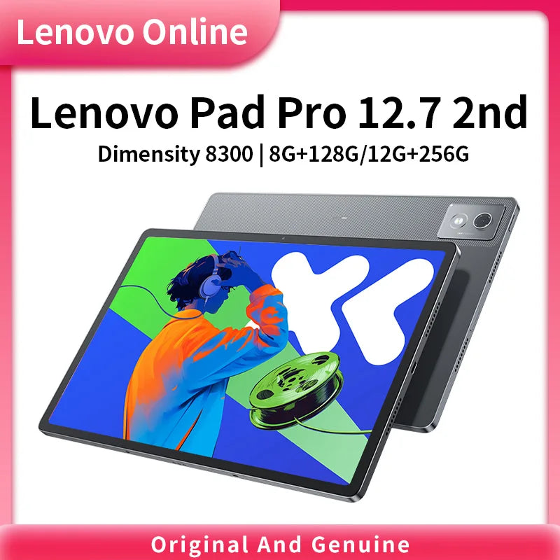 Lenovo Pad Pro 12.7 2nd Gen 2025 – 2944×1840 LCD, 10200mAh, WiFi, Android