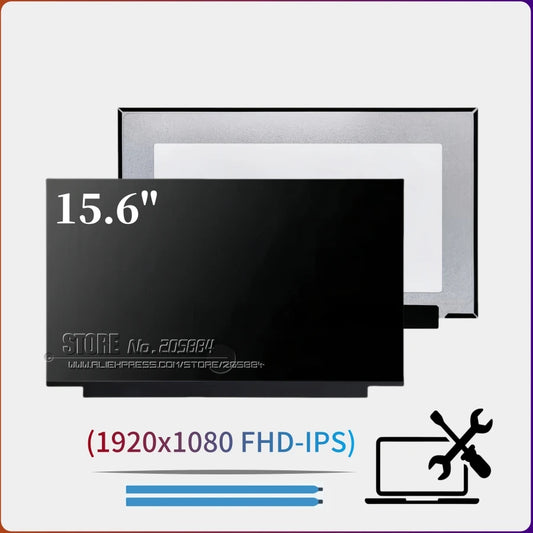 Lenovo IdeaPad Slim 3 15.6" FHD LCD Screen Replacement – 30-Pin (15AMN8, 15IRH8, 15IRU8)