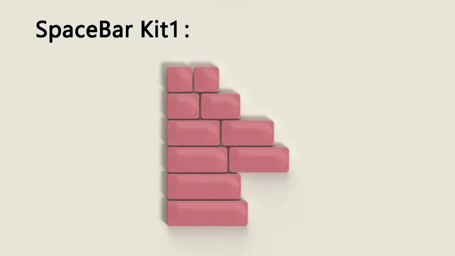 LCK Theme Low Profile PBT Keycap Set – Retro Gray, Custom Office & Gaming Keyboard Caps