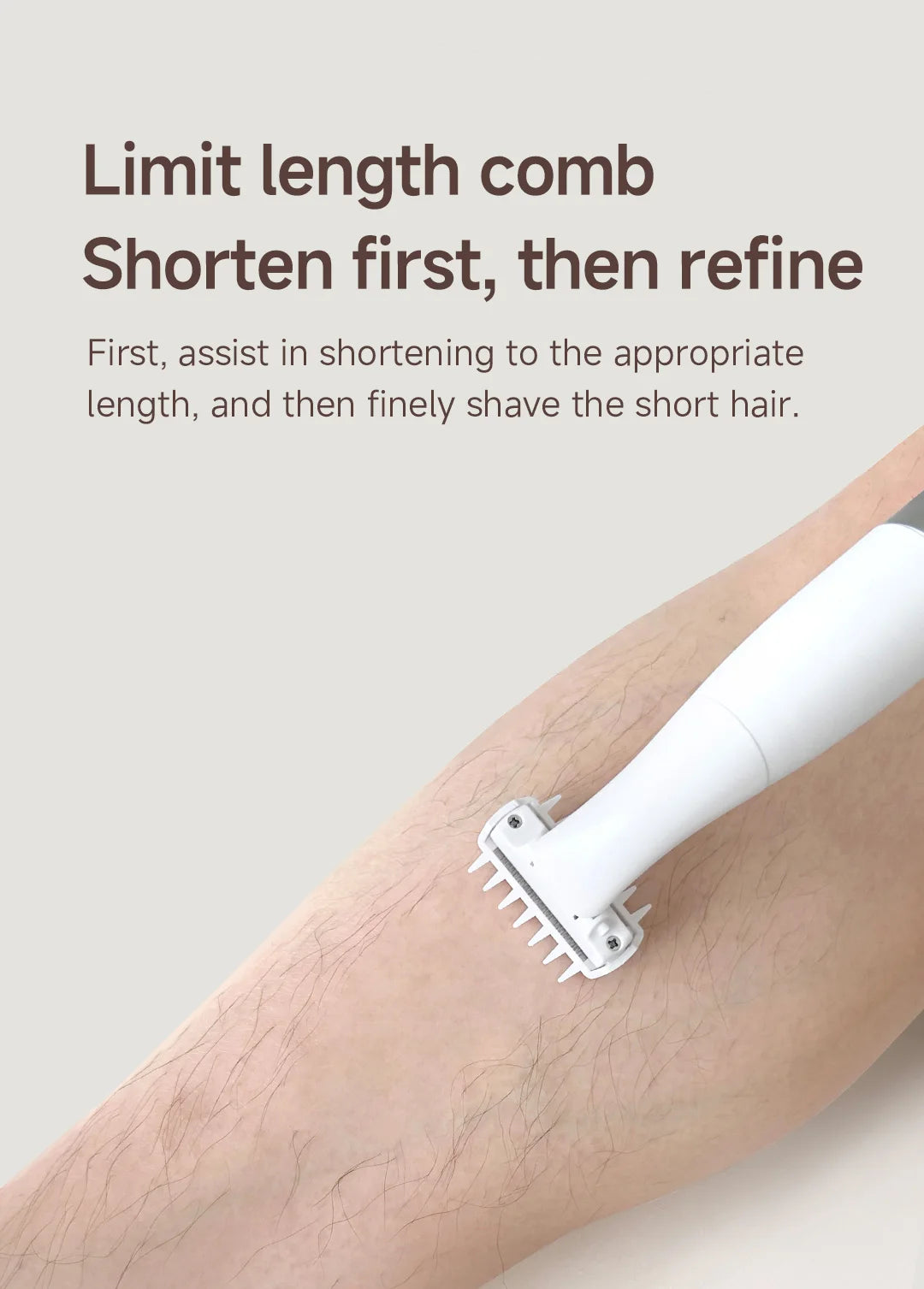 DOCO LAB 4-in-1 Electric Epilator & Hair Removal Trimmer – Cordless, Painless, Body & Bikini, Gift for Men & Women