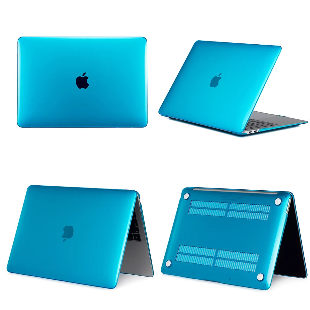 MacBook Laptop Case 2025 M4 – Air 13/15, Pro 13/14, M1-M5