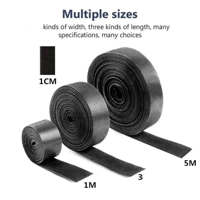 Reusable Nylon Cable Ties – Wire & Cord Management Straps (1M / 3M / 5M)