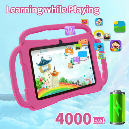 Children's Tablet 7" – Android 13, 5G WiFi, 4GB RAM, 64GB, Quad Core, 4000mAh