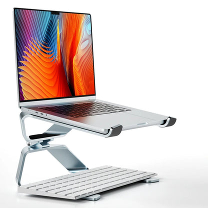 Adjustable Aluminum Alloy Laptop Stand — Foldable, Portable, Up to 17.3", Cooling Bracket