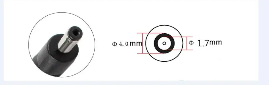 Lenovo Laptop Charger 65W – 20V 3.25A, 4.0x1.7mm, for IdeaPad 330s/320, YOGA 710/510, Redmibook 14/13