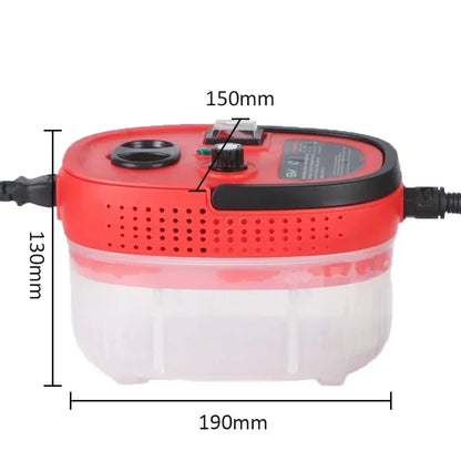 2500W Steam Cleaner 1200ml – High Temperature Pressure Washer for AC, Kitchen Hood & Car 220V
