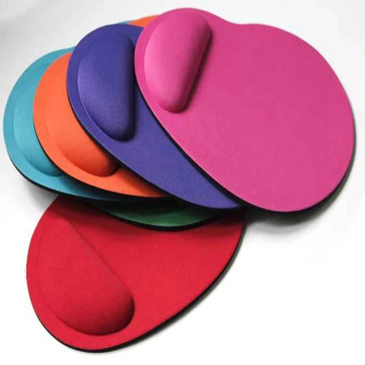 SDJZT Ergonomic Wrist Rest Mouse Pad — Memory Foam, Superfine Fibre, 8 Colors