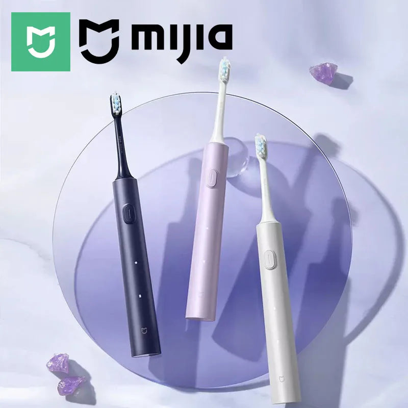 MIJIA T302 Sonic Electric Toothbrush – 31,000 RPM, 150-Day Battery, IPX8, 4 Modes, DuPont Brush Head