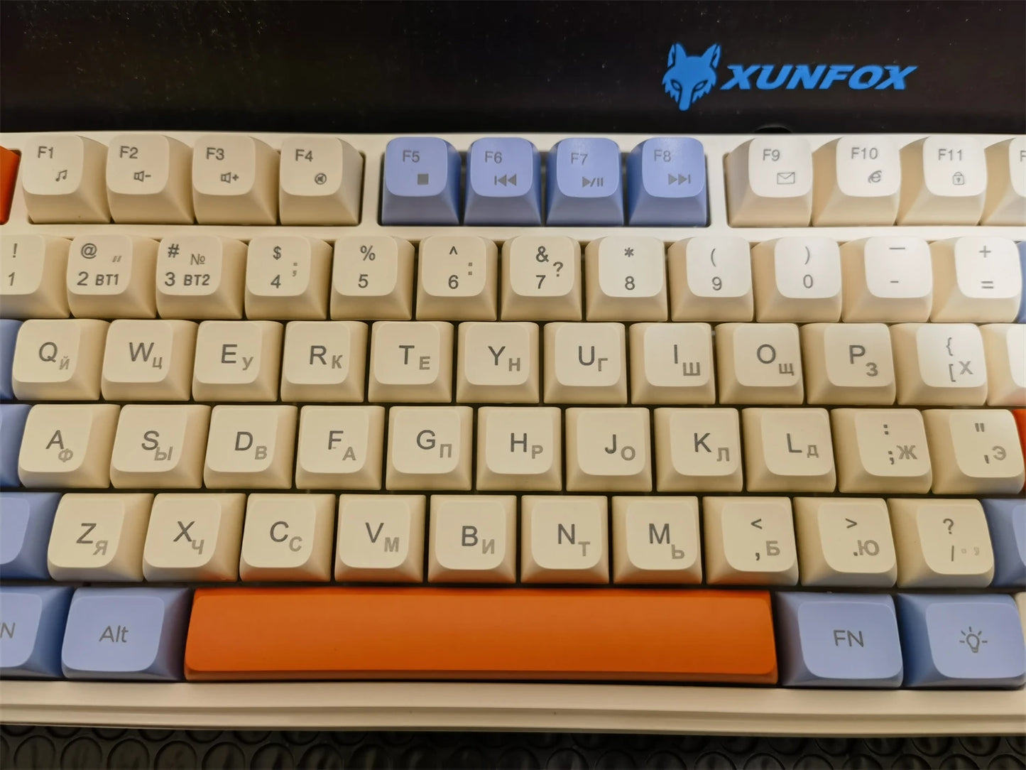 YQT K92 Wireless Keyboard & Mouse Set – 80% Layout, Bluetooth 2.4G, Multi-Language, Backlit, 2000mAh