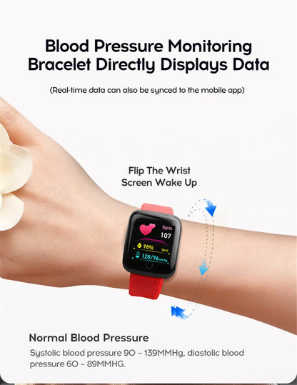 2024 Multifunction Smart Watch – Health Tracking, Notifications, Sport Modes