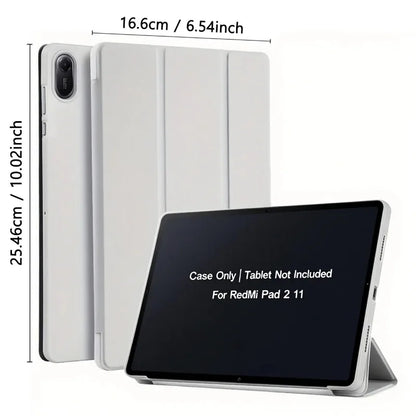 Magnetic Flip Tri-Fold Case for Xiaomi Redmi Pad 2 Pro 12.1" (2025)