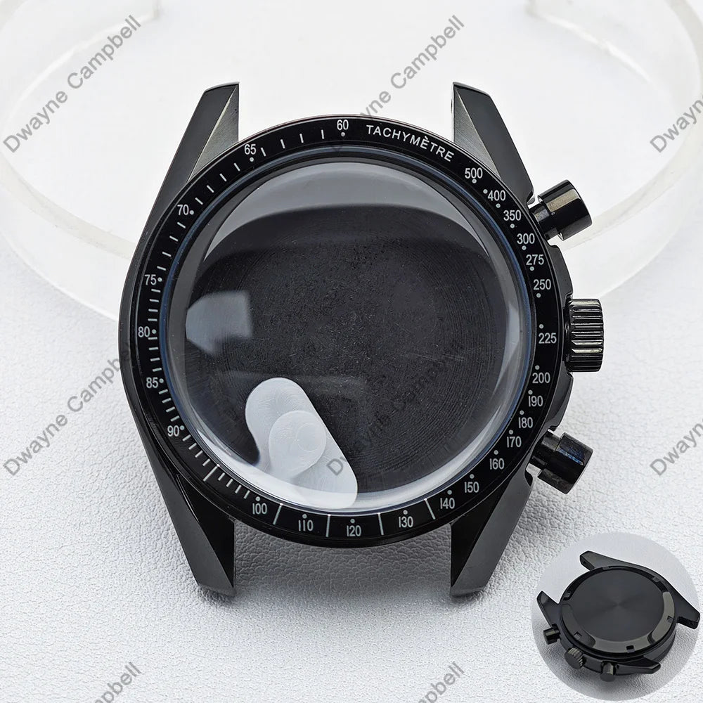 39.7mm Men's Watch Case for VK63 Movement – Metal Case with 20mm Strap Fit & Watch Box
