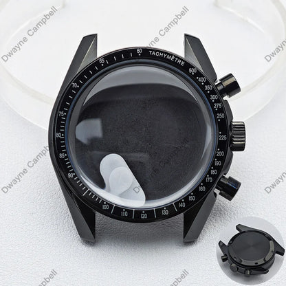 39.7mm Men's Watch Case for VK63 Movement – Metal Case with 20mm Strap Fit & Watch Box