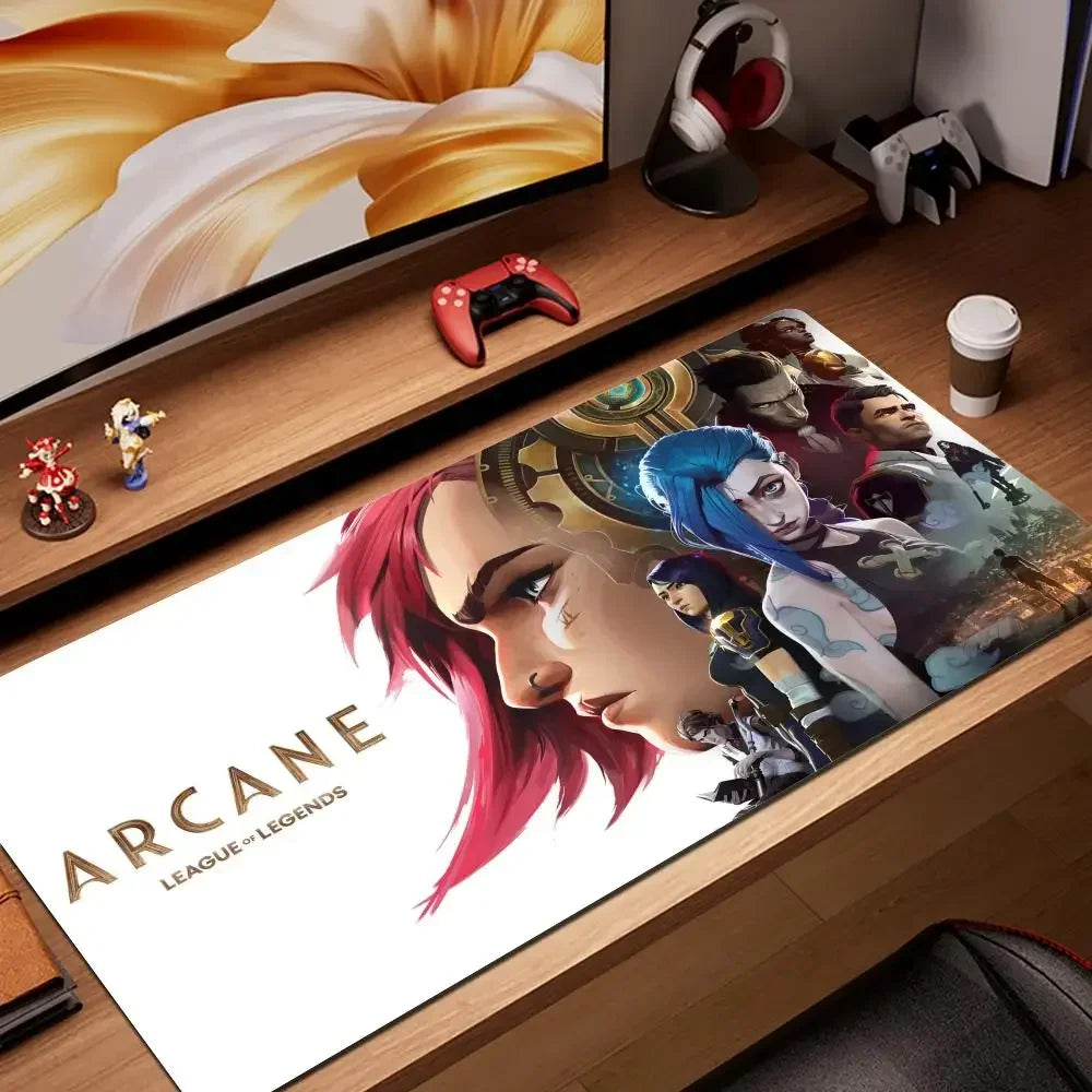 Arcane Jinx Large Gaming Mouse Pad — Desk Mat, Multiple Sizes & Thickness
